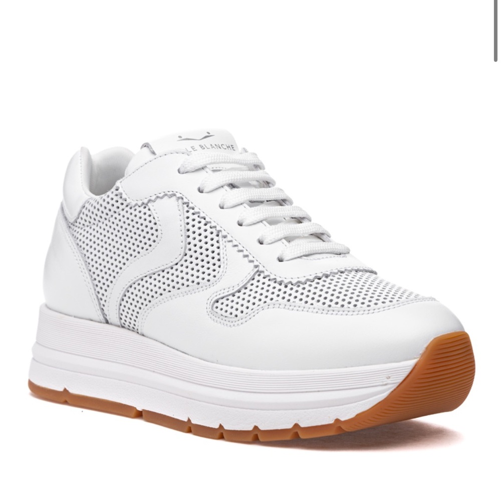 VOILE BLANCHE - MARAN PERFY SNEAKER WHITE LEATHER